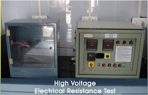 High Voltage Electrical Resistance Test